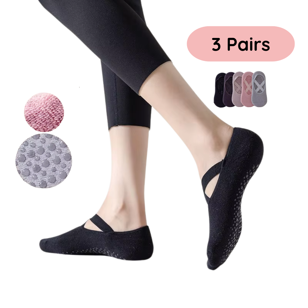 3 Pack Reformer Socks - One Size - One Color